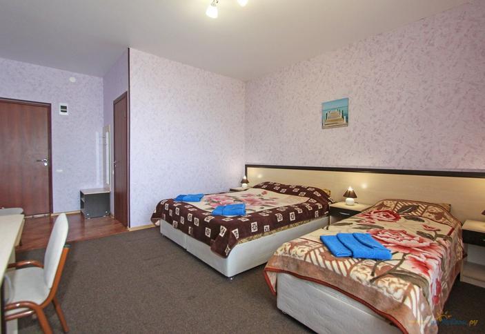 Стандарт трехместный. Курортный комплекс Индиго, Анапский район, п. Сукко