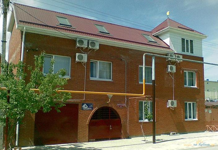Фасад гостевого дома Ева, г. Анапа, п. Джемете
