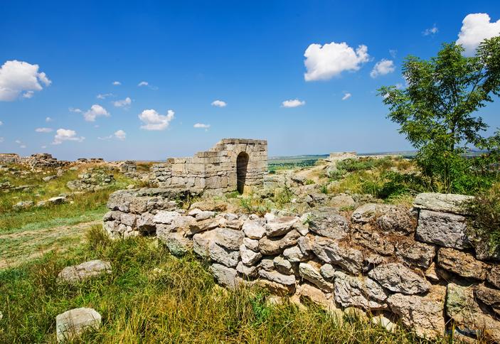 Руины Пантикапей