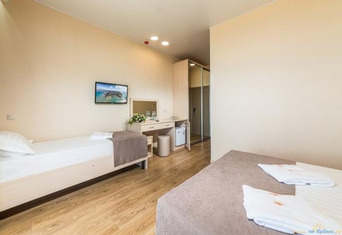 Стандарт трехместный. Отель ДельМарИнн. Анапа, Витязево