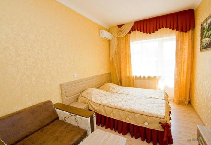 Стандарт двухместный. Гостиница Сибирь. Анапа, Джемете