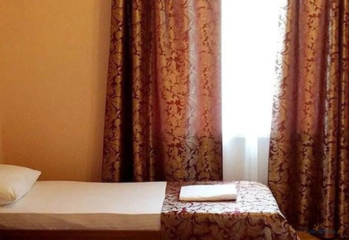 Четырехместные апартаменты. Пансионат Одиссея. Анапа