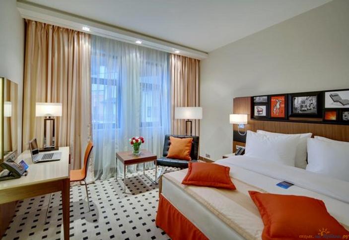 Стандарт улучшенный (вид на реку). Radisson Rosa Khutor, Красная Поляна