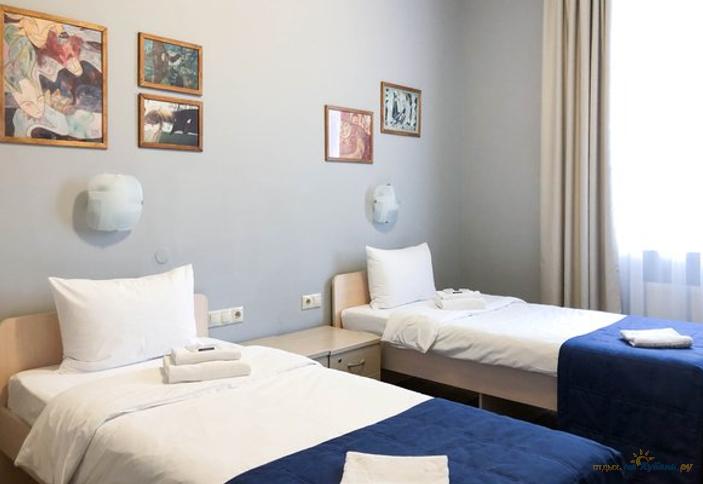 Двухместный в блоке. Отель 28, п. Эсто-Садок, Адлерский район Сочи