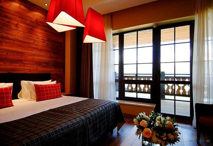 Двухместный стандарт. Поляна 1389 Отель и СПА, Сочи, Адлерский район, Красная Поляна, Эсто-Садок