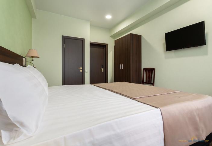 Стандарт двухместный, Корпус А с видом на море, Корпус А. Отель Экодом Адлер. г. Сочи, Адлер