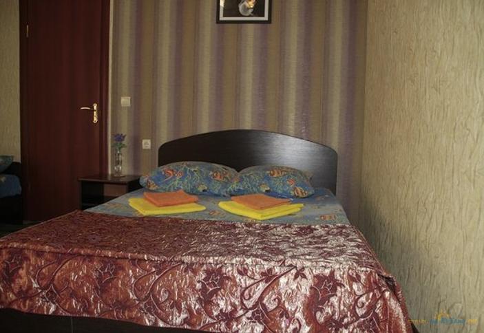 Семейный трехместный без доп. мест 1-комнатный. Гостевой дом Пиратская пристань, Сочи, Лазаревский район, пос. Якорная щель