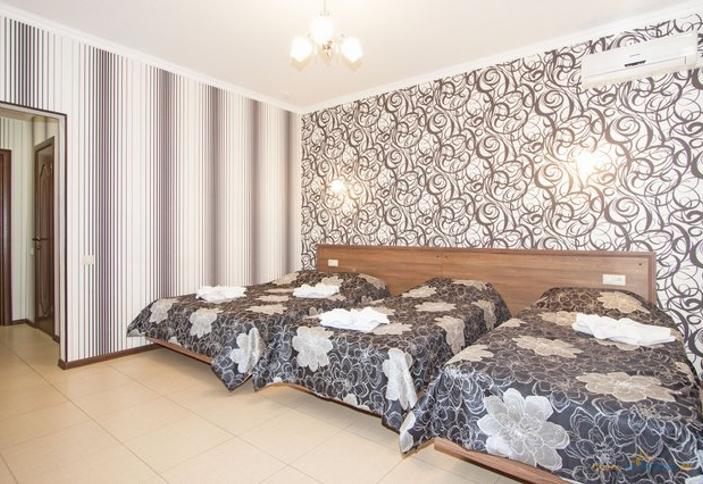 Стандарт 4-местный. Отель Триера, Анапа, Витязево