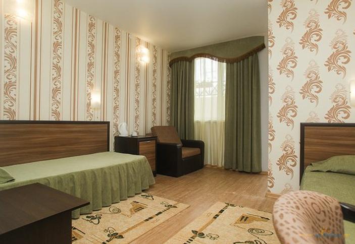 Стандарт двухместный TWIN (южная сторона), коттедж 4,5