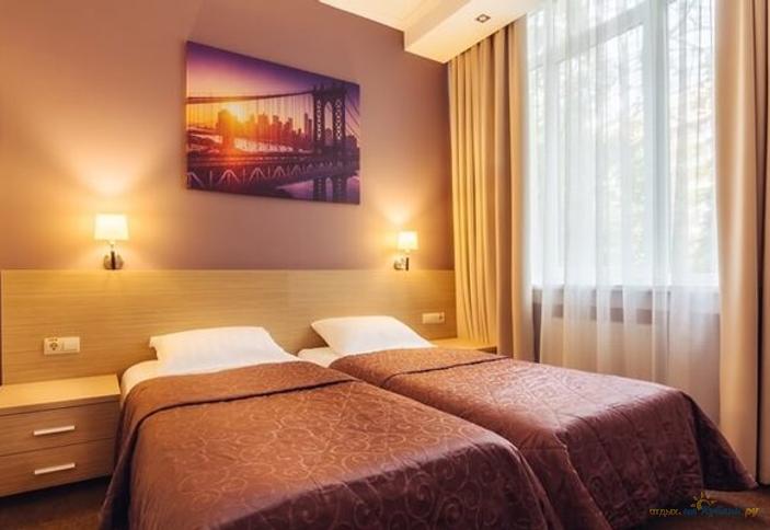 Стандарт 2-местный 2-комнатный (без балкона), корпус 5