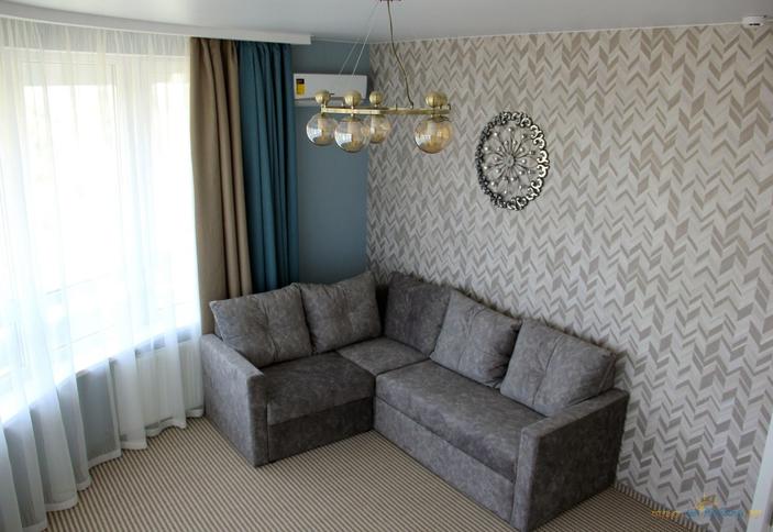 Апартаменты двухкомнатные с видом на море (56 м²) 