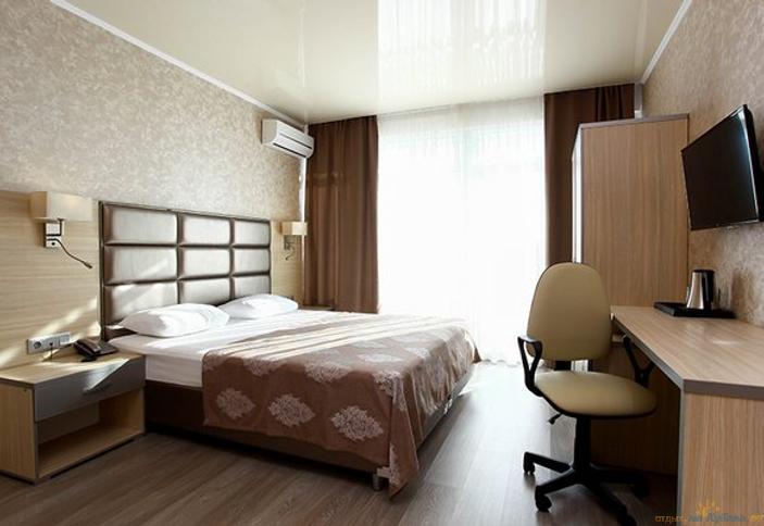 Люкс двухместный с балконом и панорамным видом, Gala Palmira, Витязево