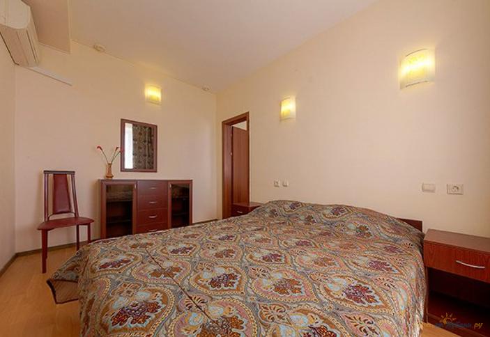 Стандарт трехместный двухкомнатный с видом на море