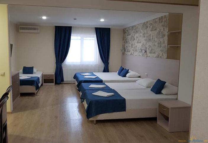 Апартаменты четырехместные с кухней