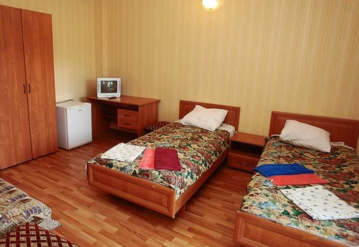 Стандарт четырехместный (1-2 этаж)