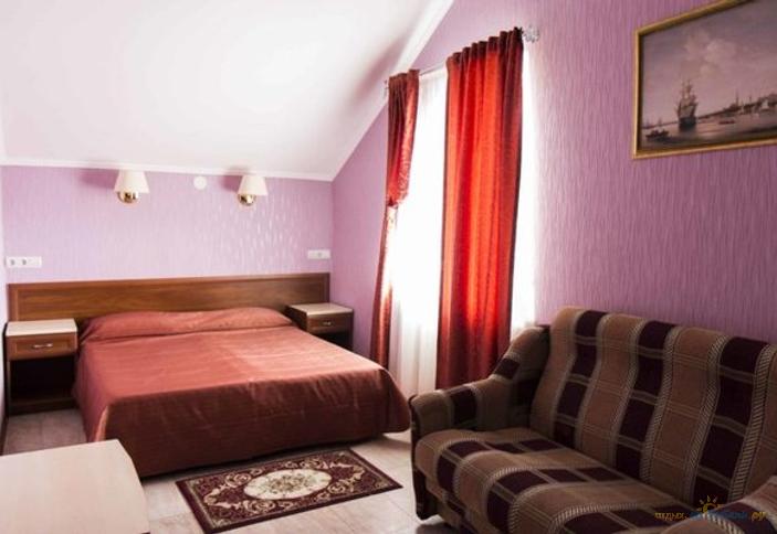 Семейный четырехместный двухкомнатный