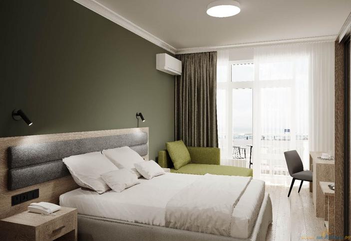 Стандарт двухместный (вид на море)