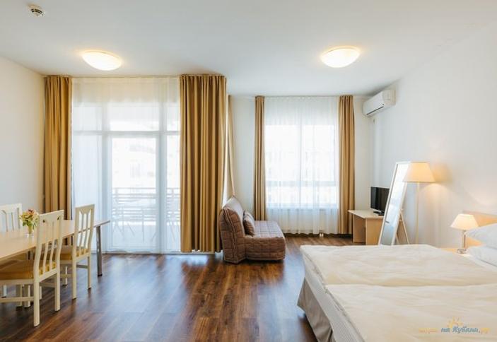 Студия двухместный с кухней (вид на море)