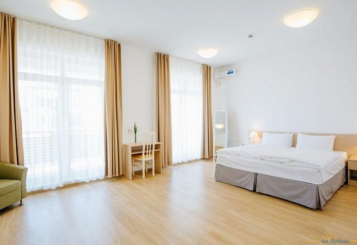 Апартаменты двухместный с 1 спальней и кухней