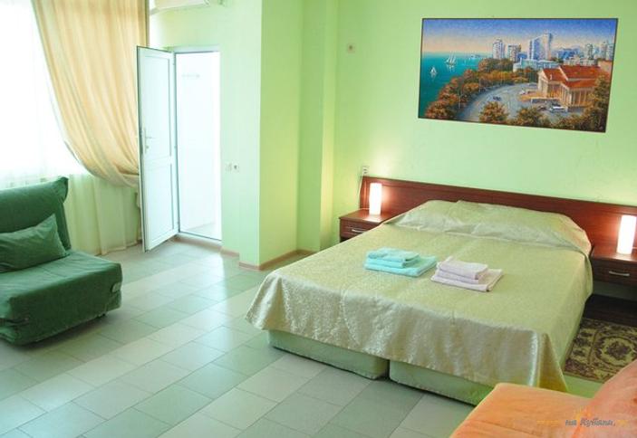 Студия 2-местный 1-комнатный