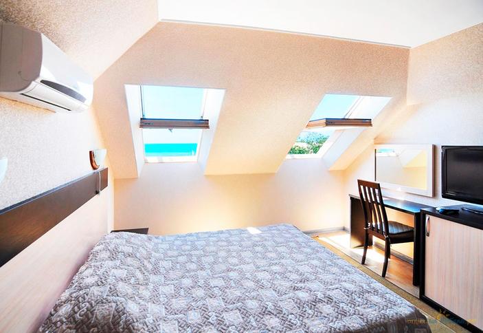 Комфорт двухместный на мансарде без балкона (Корпус 2)