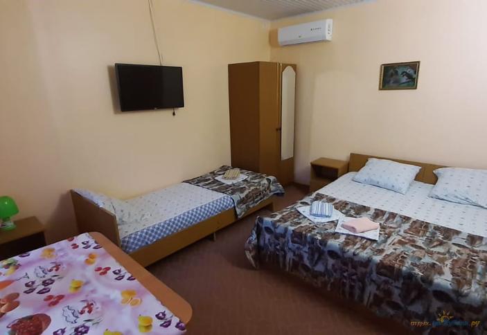 Семейный двухкомнатный четырехместный