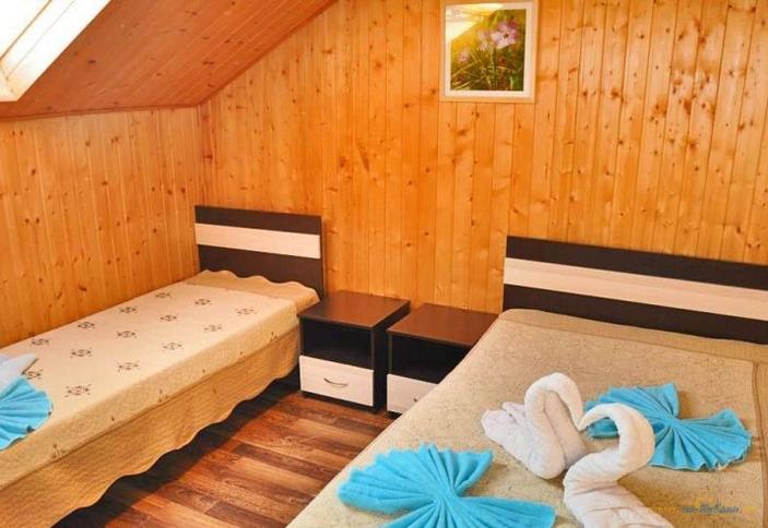 Стандарт двухместный без балкона (мансарда и нулевой этаж)