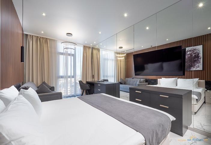 Люкс семейный четырехместный двухкомнатный