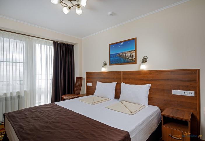 Семейный двухкомнатный. Пансионат Приветливый берег, Геленджик