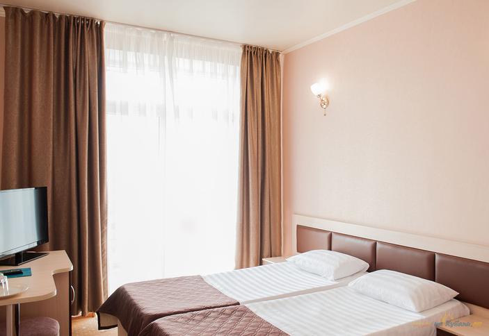 Стандарт двухместный. Курортный отель Ambra All inclusive Resort Hotel, Анапа, Джемете