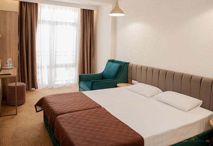 Стандарт с доп.местом. Курортный отель Ambra All inclusive Resort Hotel, Анапа, Джемете