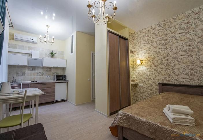 Студия двухместная (с кухней)