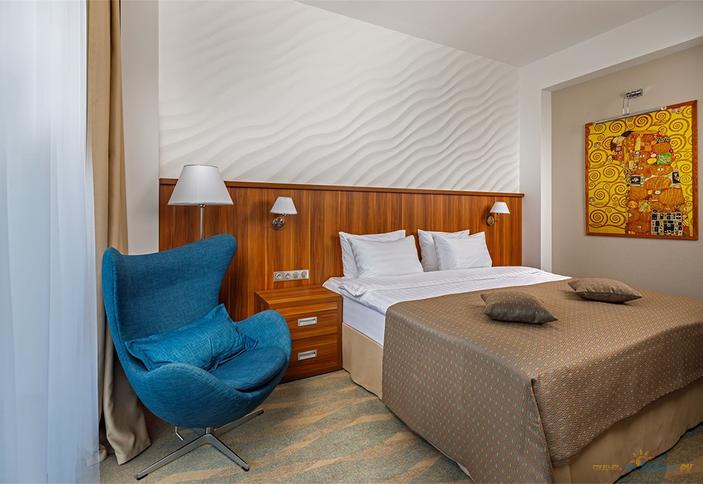 Делюкс двухместный, корпус №1 (вид на горы) 5*