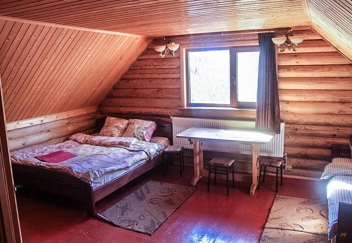 Стандарт четырехместный в срубе, 2 этаж