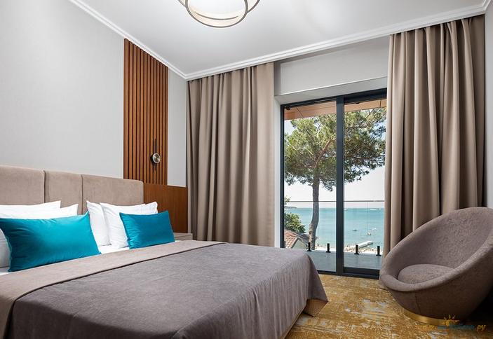 Стандарт двухместный с видом на море. Отель Атмосфера, Геленджик