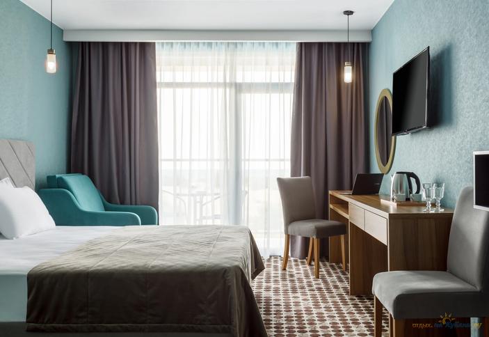 Стандарт с видом на море. Отель Corudo Family Resort&Spa, Анапа, Витязево