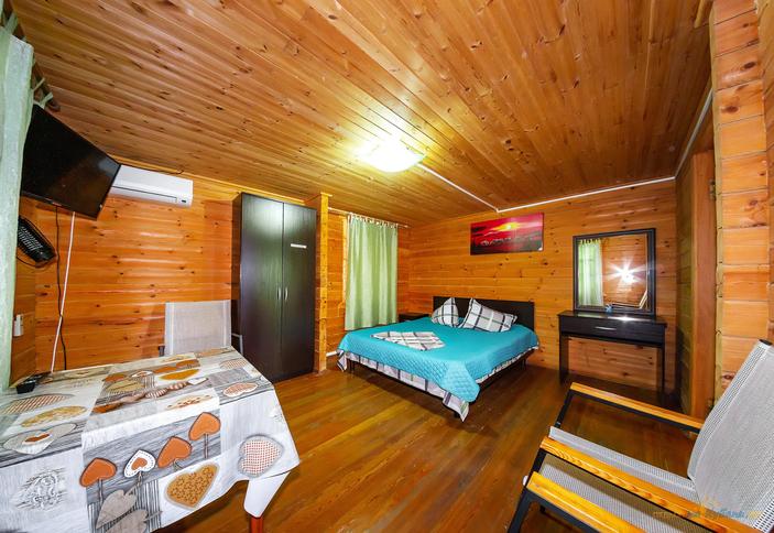 Люкс с кухней в срубе №2, 4, 7