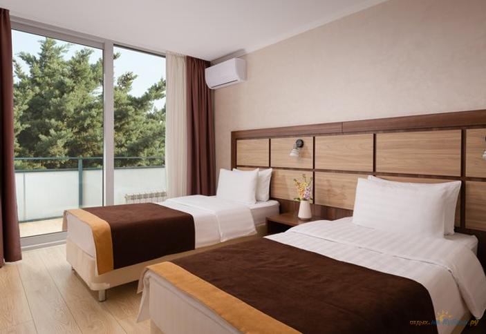 Люкс двухместный двухкомнатный