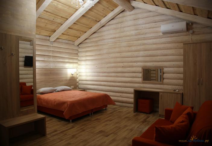 Комфорт в деревянном срубе