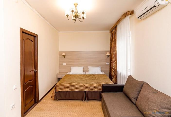 Однокомнатный первой категории. Пансионат отдыха Кавказ, Геленджик