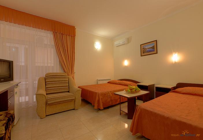 Стандарт двухместный. Отель Посейдон. Анапа, Витязево