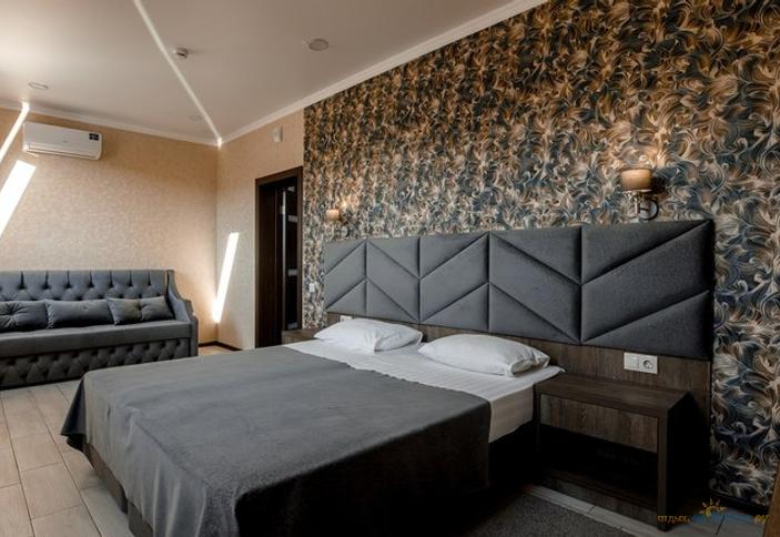 Люкс двухкомнатный. Отель Golden Resort (Голден Резорт). Туапсе, Новомихайловский