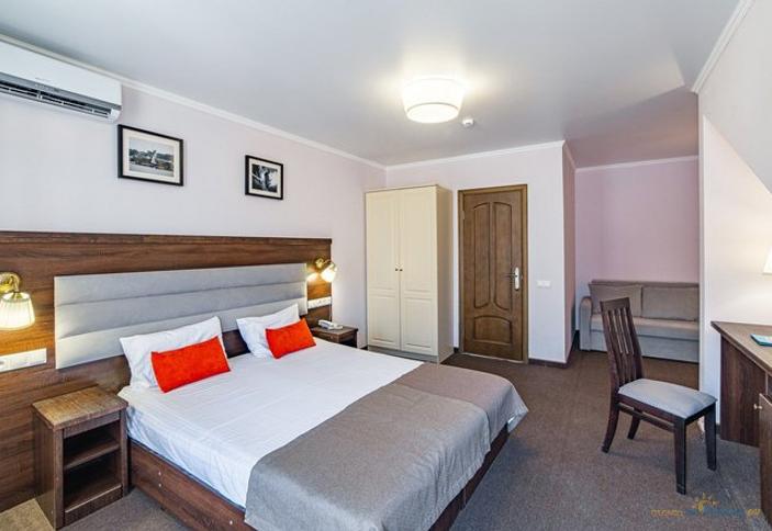 Супериор двухместный. Отель Democratia, Анапа, Сукко