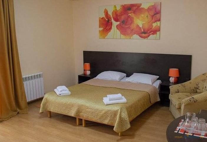 Улучшенный двухместный с балконом. Отель 