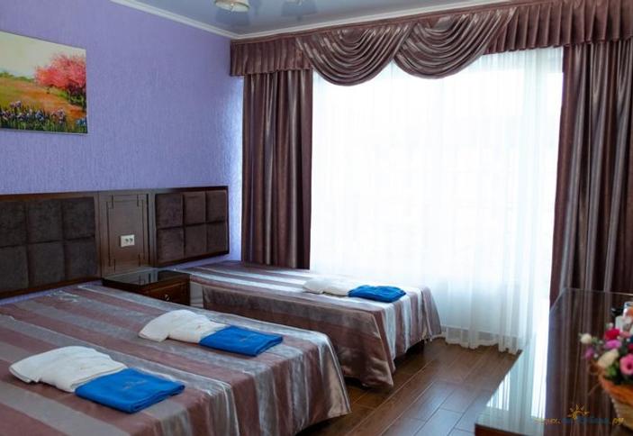 Стандарт трехместный. Отель Aqua Villa, Туапсинский р-н, с. Лермонтово, урочище Широкая Щель
