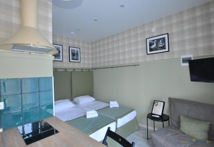 Мини трехместный. Апарт-отель Gus House (Гус Хаус). Сочи