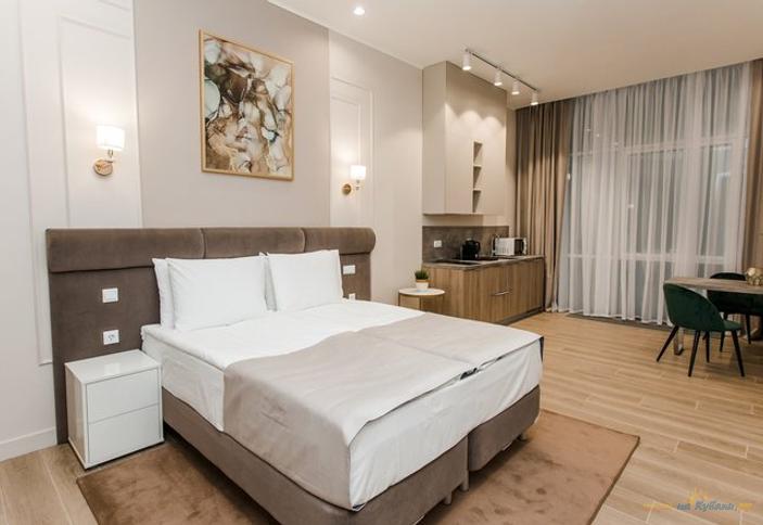 Студия Стандарт двухместная. Mirror Residence (Миррор Резидентс). Сочи
