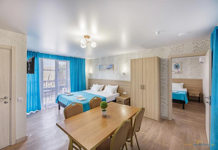 Семейные апартаменты двухкомнатные