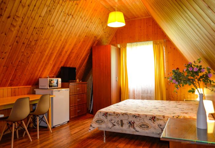 Двухкомнатный люкс мансардный