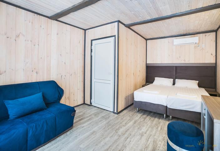 Стандарт двухместный с раздельными кроватями. Отель Lotus. Геленджик, Архипо-Осиповка